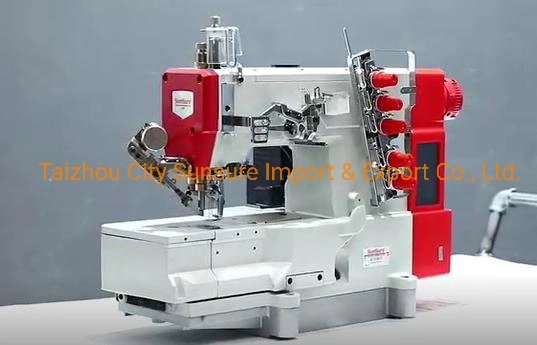 Flat-Bed Direct Drive Interlock Sewing Machine with Stepping Motor & Auto Trimming Function Ss-7h-01CB/Ut