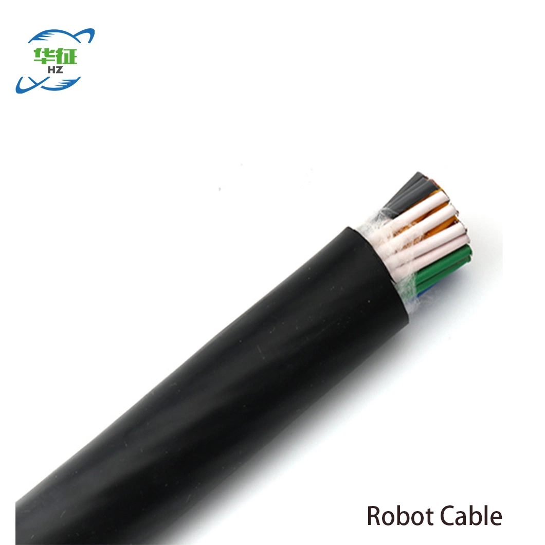 Multiconductor Electronic Cable with Extruded Non-Integral Jacket PVC Electrical Copper Wire Electronic Control Wire