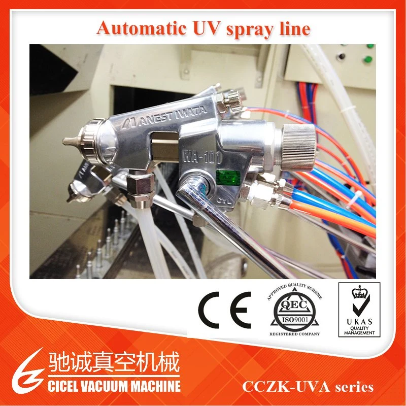 Automatic UV Painting Equipment/ UV Vacuum Metalizing Equipment for Plastic