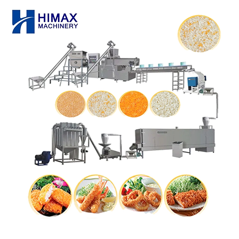 Automatische Brotkrumen Verarbeitung Panko Breadcrumb Extruder Produktionslinie Panko-Maschine