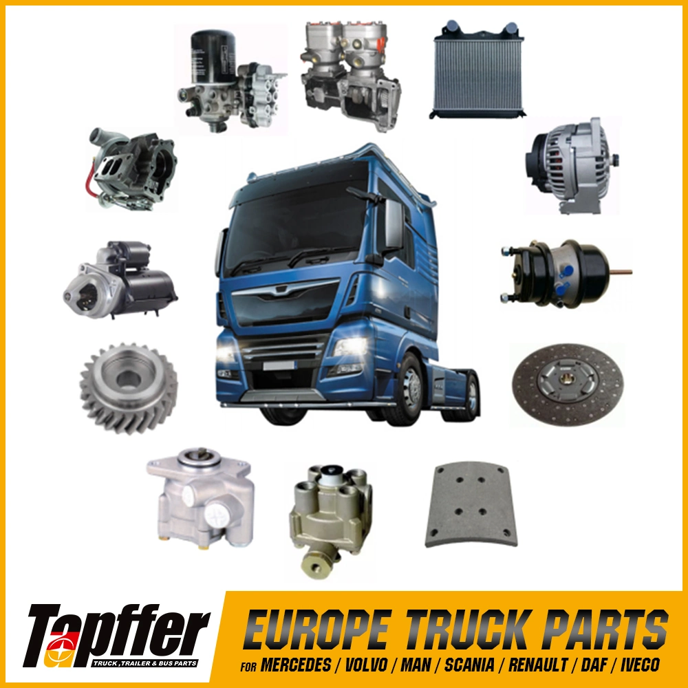 Pièces de Rechange pour camion Tapffer Mercedes Benz / Scania / Volvo / homme / Renault / Daf / Iveco Plus de 10000 articles Euro Heavy Duty des pièces du chariot