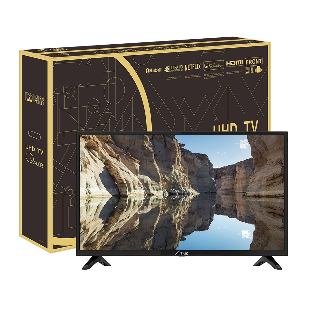 Venta caliente 85pulgadas fábrica Android Smart TV LED 4K televisor inteligente de alta definición de pantalla plana de tv inteligente