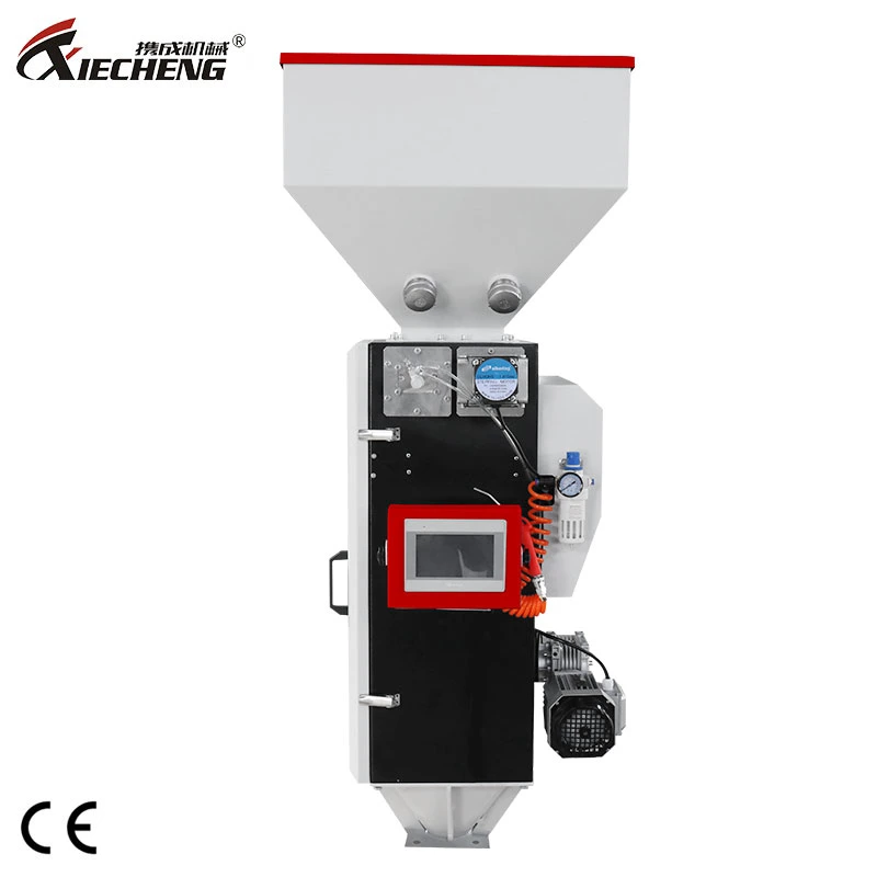 PLC Controlled Weigh Scale Gravimetric Batch Blender Mixer Machine Plastic Granules Gravimetric Blender for Plastic Color Masterbatch