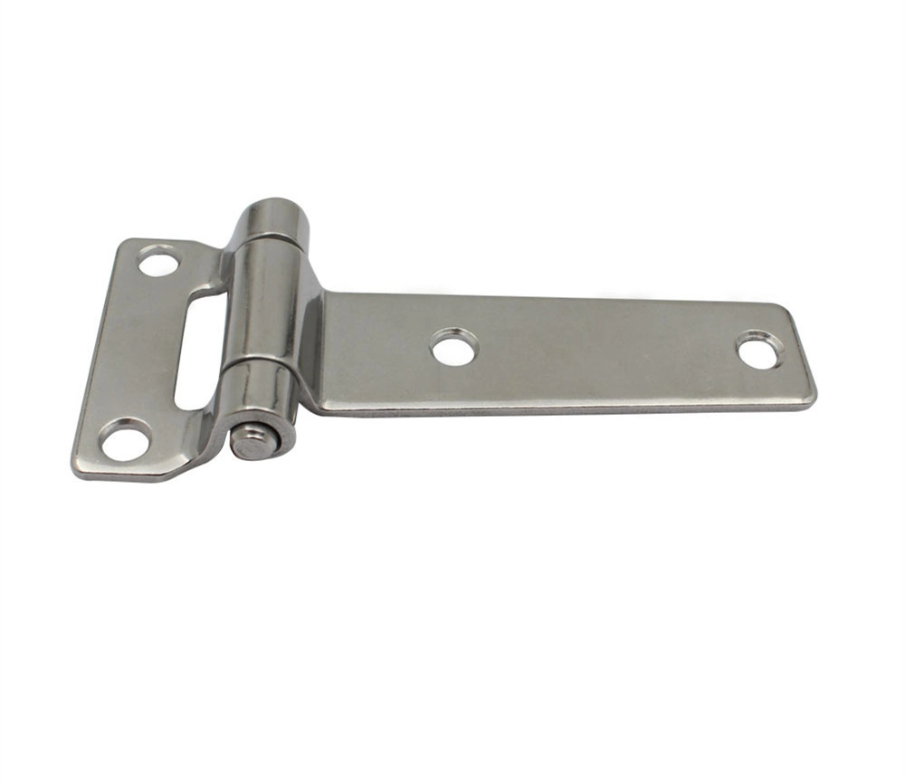 Stainless Steel T Type Container Hinges Deck Cabinet Door Hinge Industrial Wooden Cases Boat Home Hardware Accessories