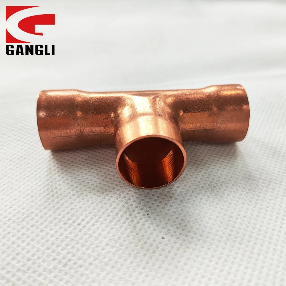 Gangli Factory High quality/High cost performance  Hydraulic T-Type Pipe Fittings Air Conditioner for Midea, Daikin, Gree, LG and So on