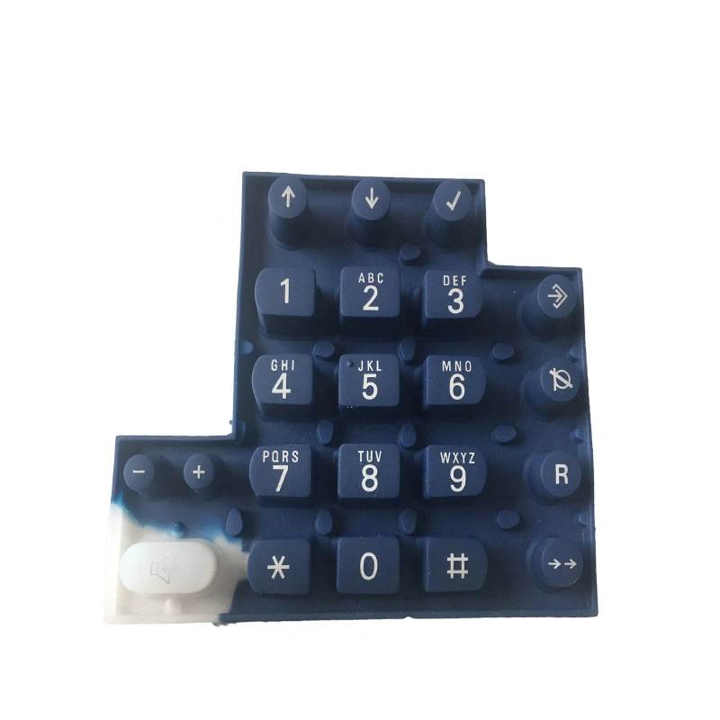 OEM Dustproof Waterproof Button Silicone Rubber Keypad Button Elastomer