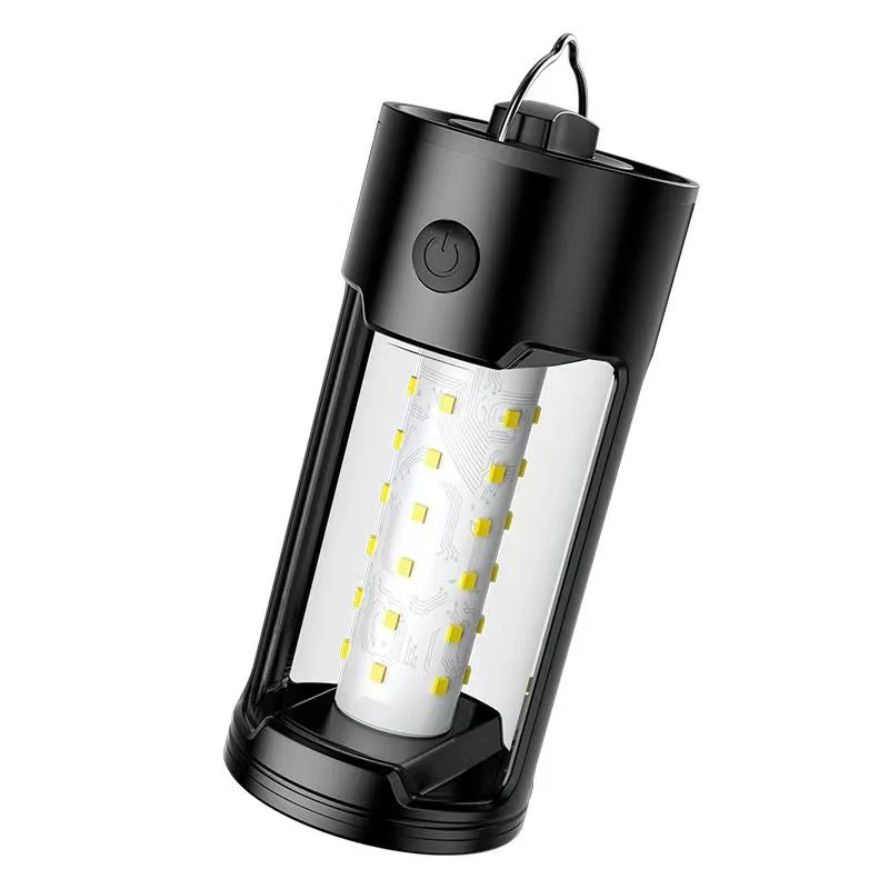 Rechargeable LED Camping Lamp Emergency Light Solar Outdoor Hanging Lanterns