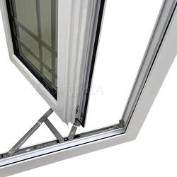 Neue Produkte Neueste Französisch Aluminium mit Grill Design Double Glazed Fenster