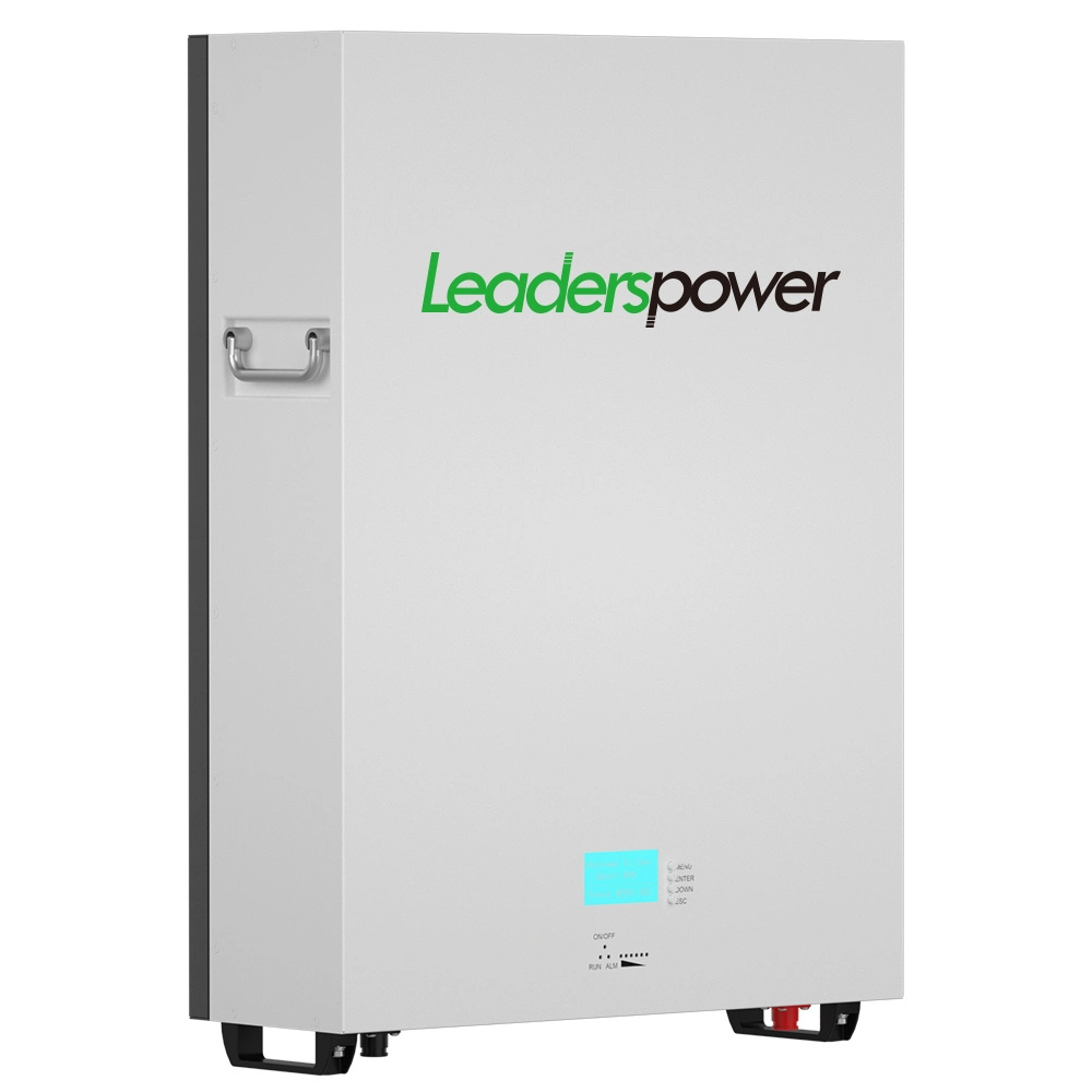 Paquete de baterías de litio apilables 5kWh 10kWh 48V 51.2V 100Ah 200Ah LiFePO4 para energía solar en el hogar. Batería de energía móvil para células solares de