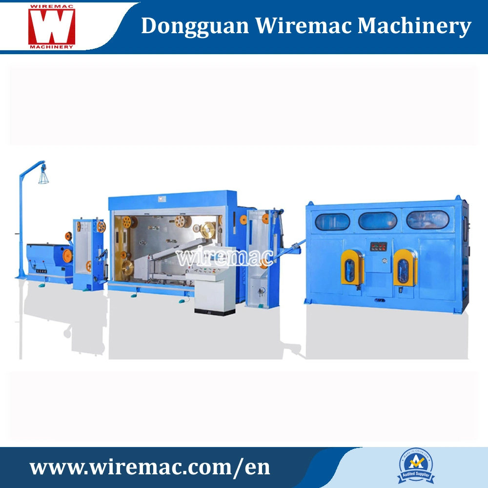 Steel Plate Welding and Annealing Metal Rod Drawing Machine with Coiler Machine