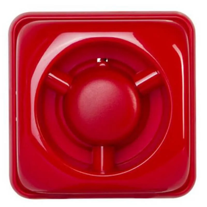 ABS Material Fire Alarm Firefighting Mini Strobe Siren