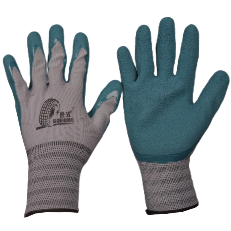 Safety Work PU-Coated Seamless Knit Polyurethane-Coated Smooth Grip Gloves for General Duty