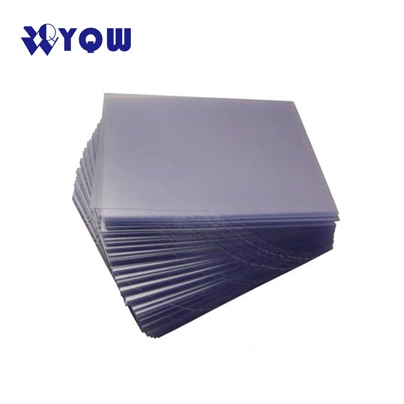 A4 Coated Overlay PVC Film 0.10mm 0.08mm for ID Card Making