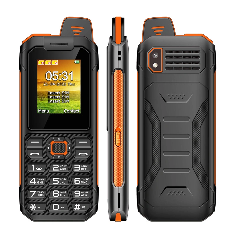 Uniwa XP13 1.77 Inch 3 SIM Big Battery Rugged Feature Phone Mobile Phone