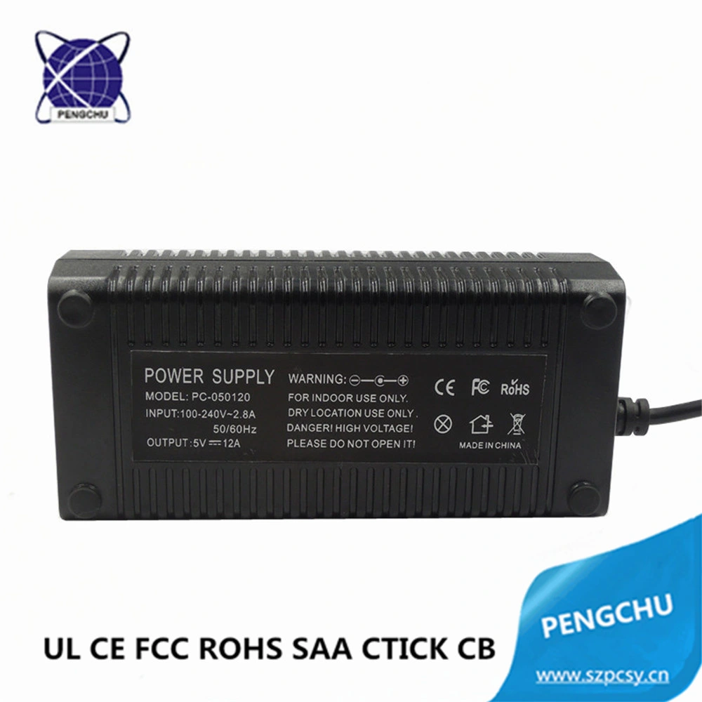 Desktop 24V 8.3A Power Supply 200W AC/DC Power Adapter with UL CE FCC RoHS SAA CB Certificates