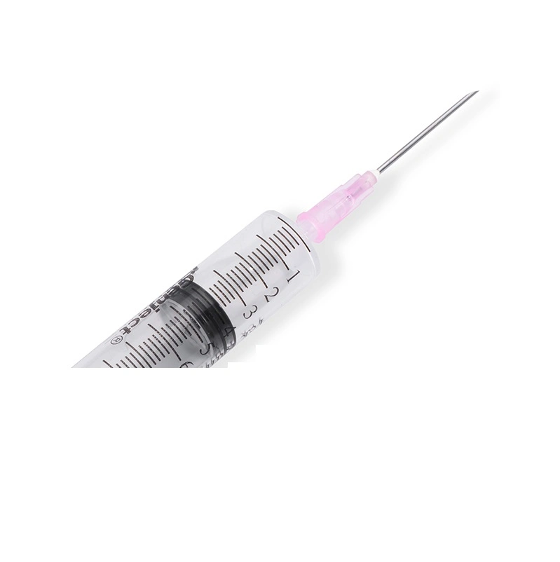 Medical 3-Way Medical with Needle Syringe Product Line Disposable Syringe