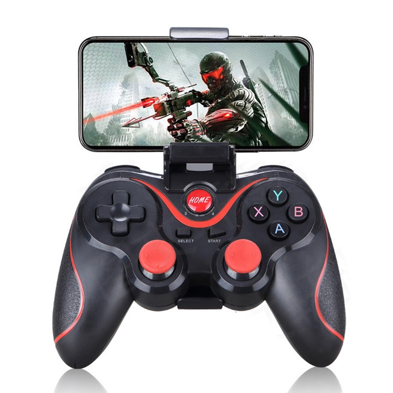 لوحة لعب لاسلكية X3 للبيع السريع لـ PC IP-hone Cellphone Gamepad تصميم قوس الهاتف لـ iOS Android Joysالمؤشر بالجملة X3