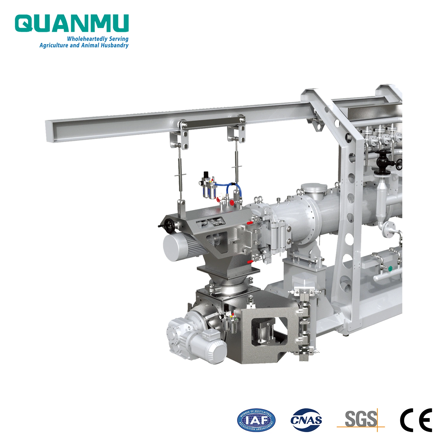 Best Price of Density Control System for Floating or Sinking Fish and Aquatic Animal Feed Pellet Single or Twin Screw Extrusion