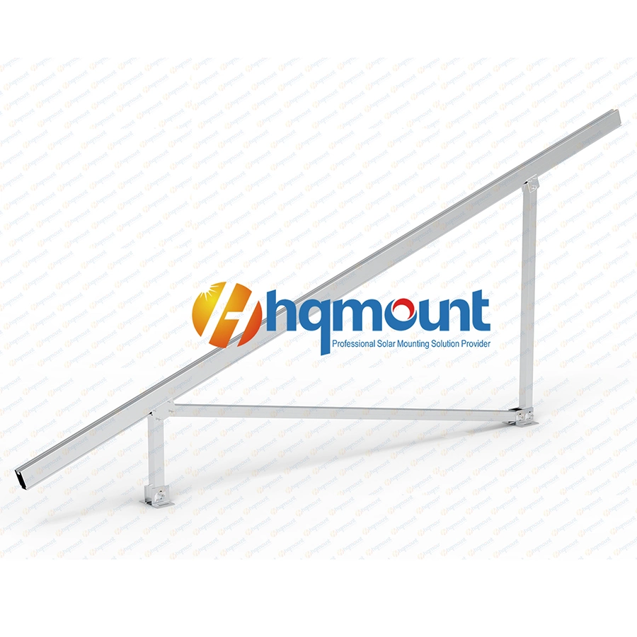 N Types Aluminium Commercial Ground Solar Racking Mounting System