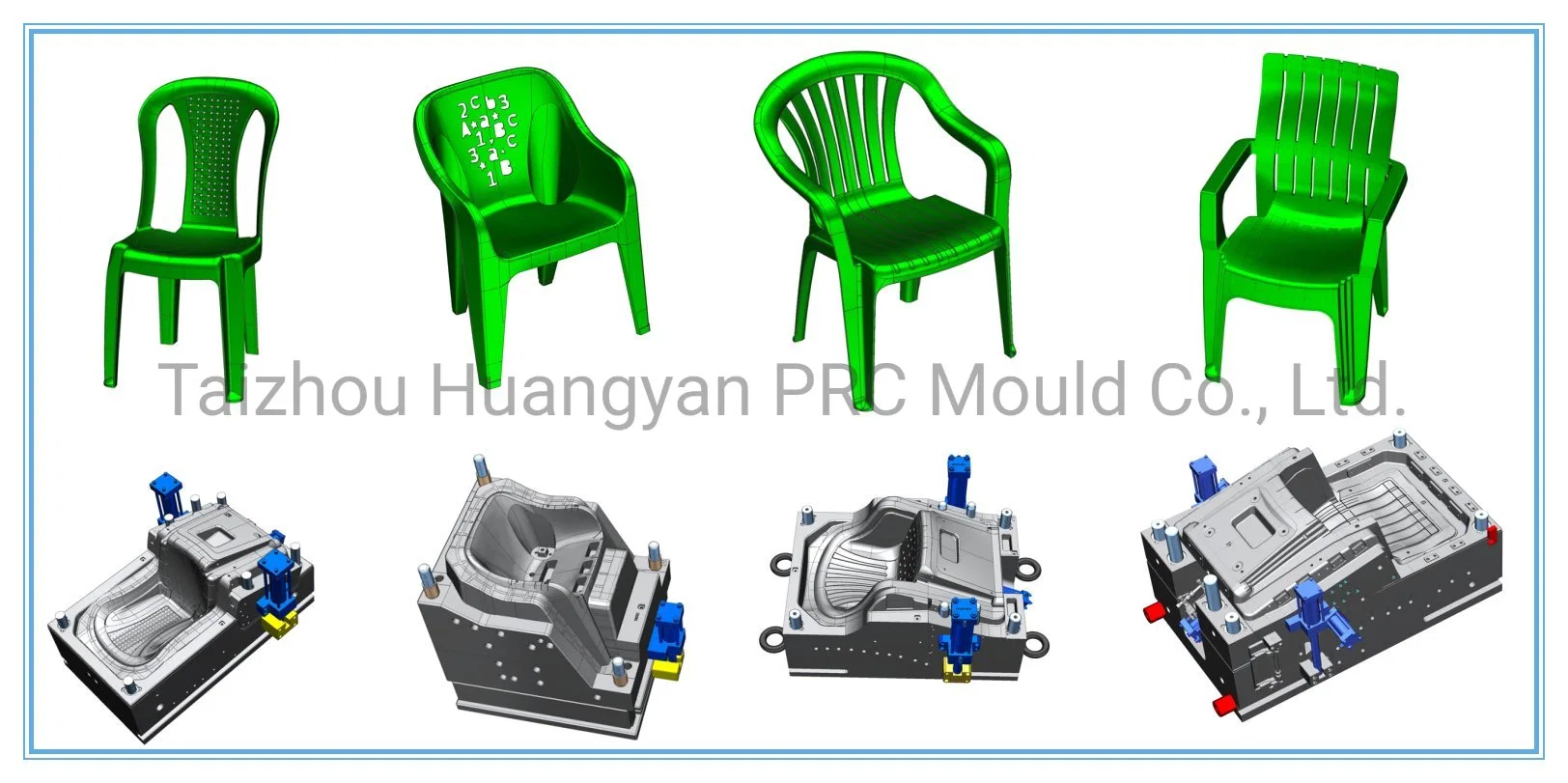 Los muebles de plástico adulto completo de inyección gran taburete Silla Pequeña Moldura Tabla moldes moldes Moldes de plantilla