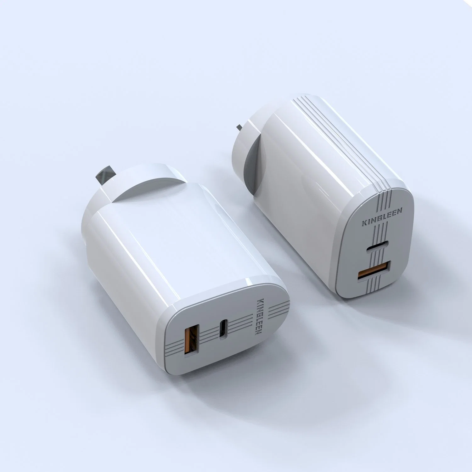 Au Pin Charger Pd &amp; QC 2 Ladeanschlüsse Super Laden Sie bequem 2 Geräte gleichzeitig OEM ODM Für iPhone 13 Neueste mobile