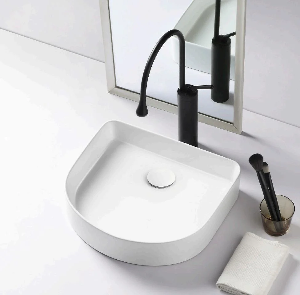 Modern Bathroom Vanity Furniture Sanitary Ware Ceramic Sink Art Basin (E1)