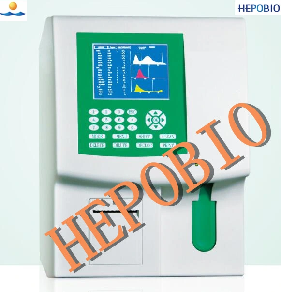 32 Parámetros totalmente automático 5parte médico Hematología Analyzer de dif.