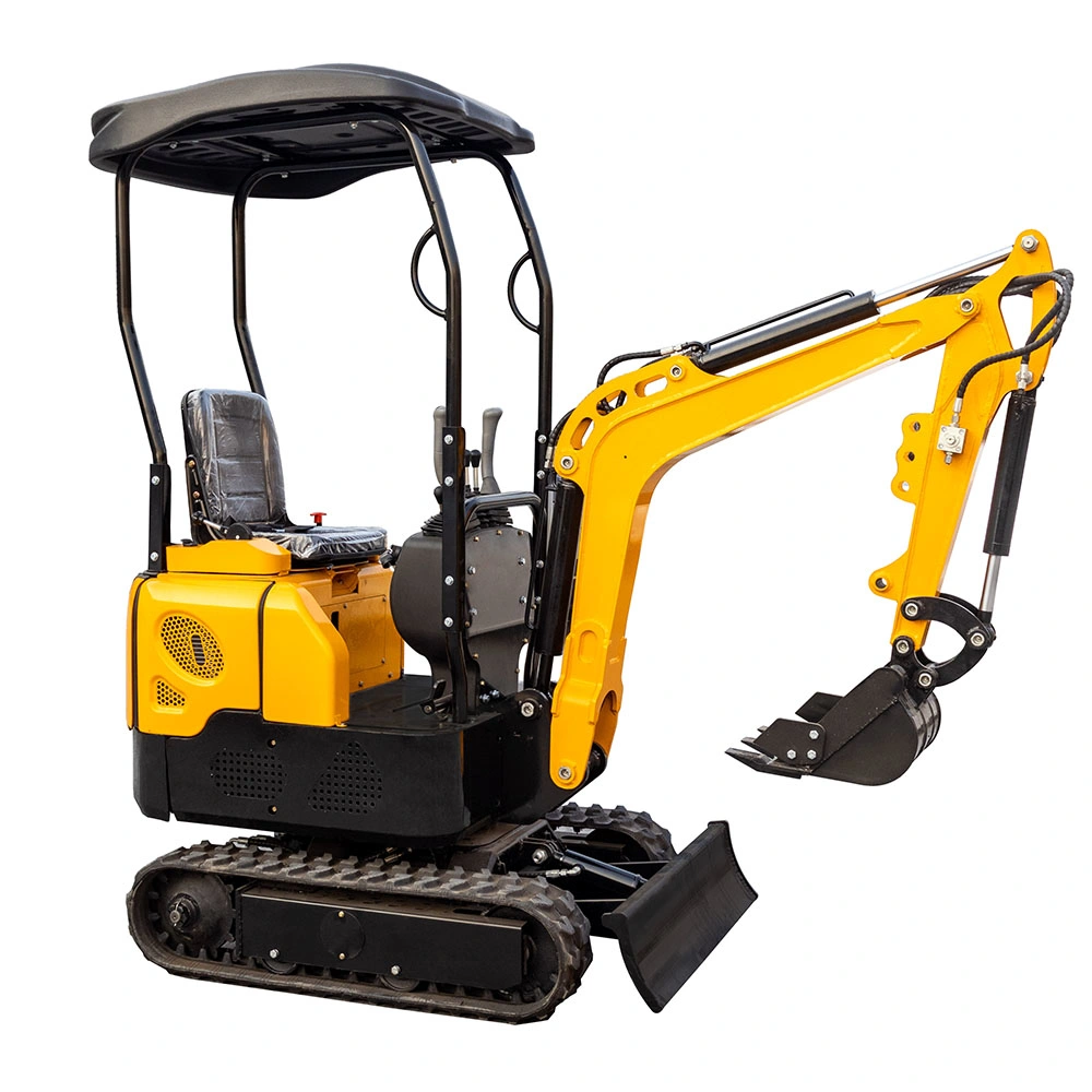 1000kg Mini Excavator Small Track Digger Earthmoving Equipment for Sale