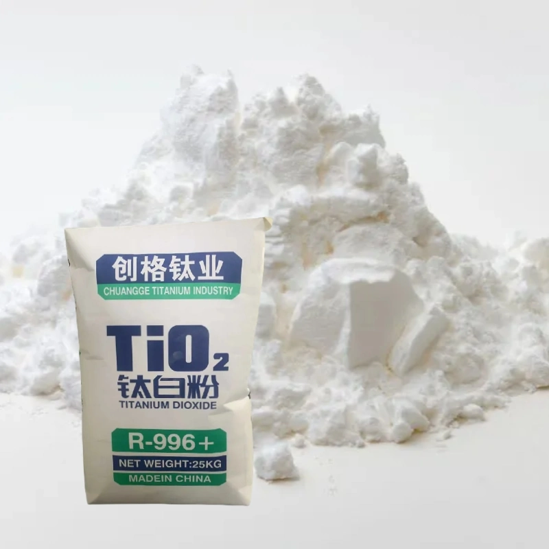 Le dioxyde de titane Rutile de haute pureté est largement utilisé en extérieur Revêtements pour bâtiments muraux et revêtements industriels pigments TiO2