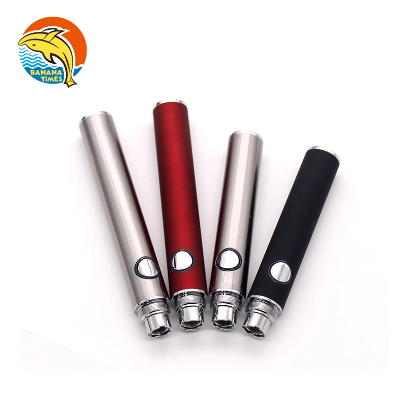 Precio de fábrica 510 batería VAPE Hash Rosin aceite grueso Lápiz vaporizador logotipo personalizado Puerto de carga doble USB-C 650mAh 510 Batería de cartucho