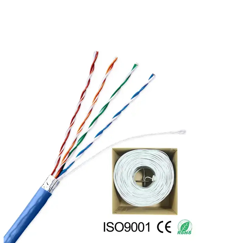 24AWG 1000FT 305m Network Cable FTP Cat5e Pass Test Communication Cable