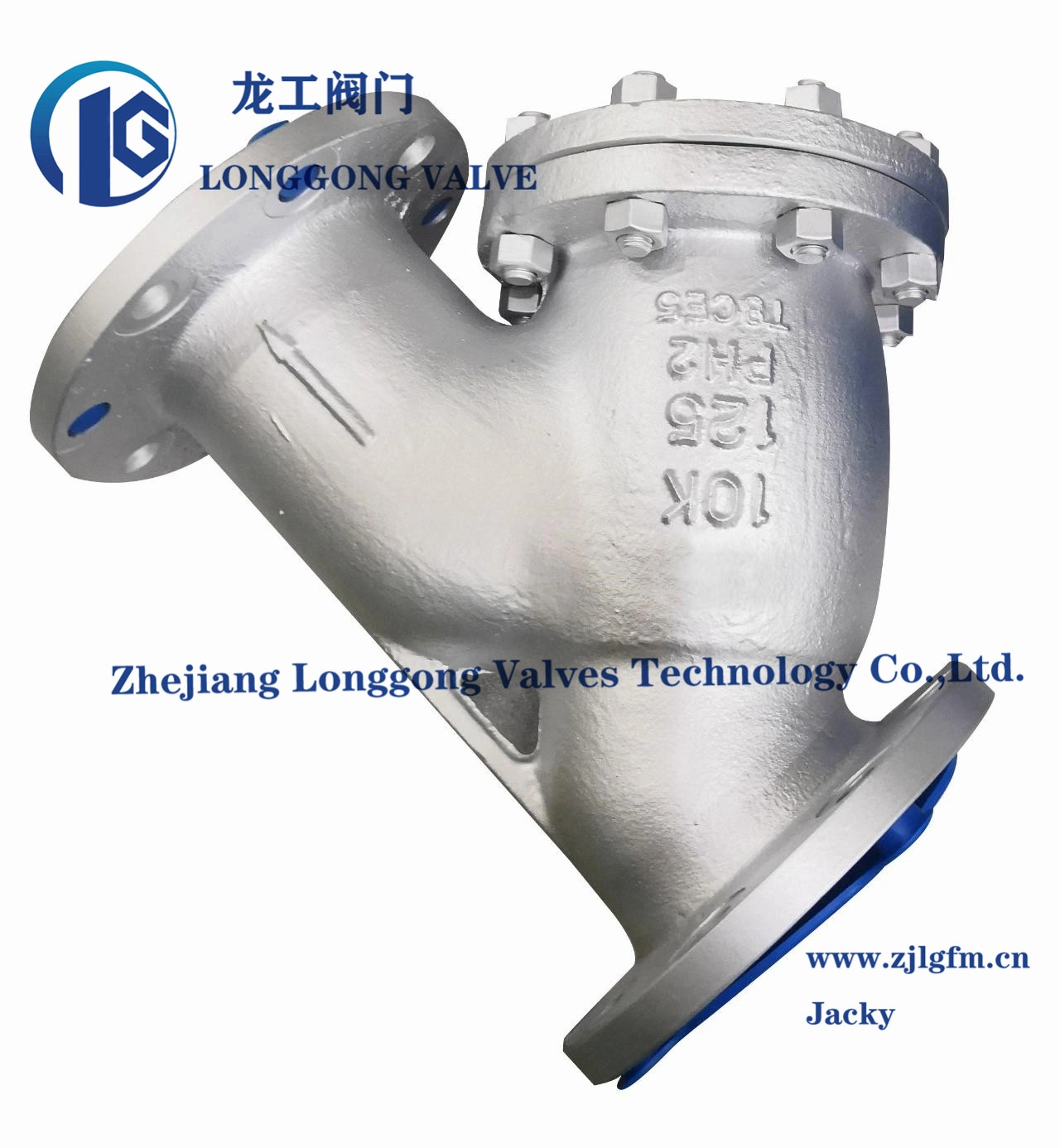 Cast Steel Wcb/CF8/CF8m Class 150 Flanged Y Strainer/Filter Pn16-64 Screen: SS304