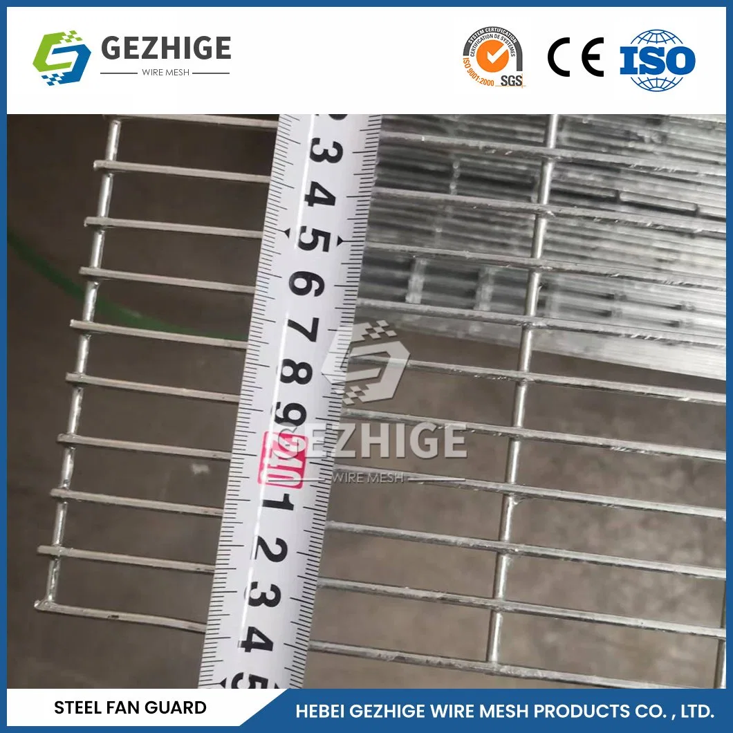 Gezhige Fan Guard Protection Factory amostra disponível Folha Metal Fan A cobertura China adapta-se à proteção da ventoinha de malha de 80 mm