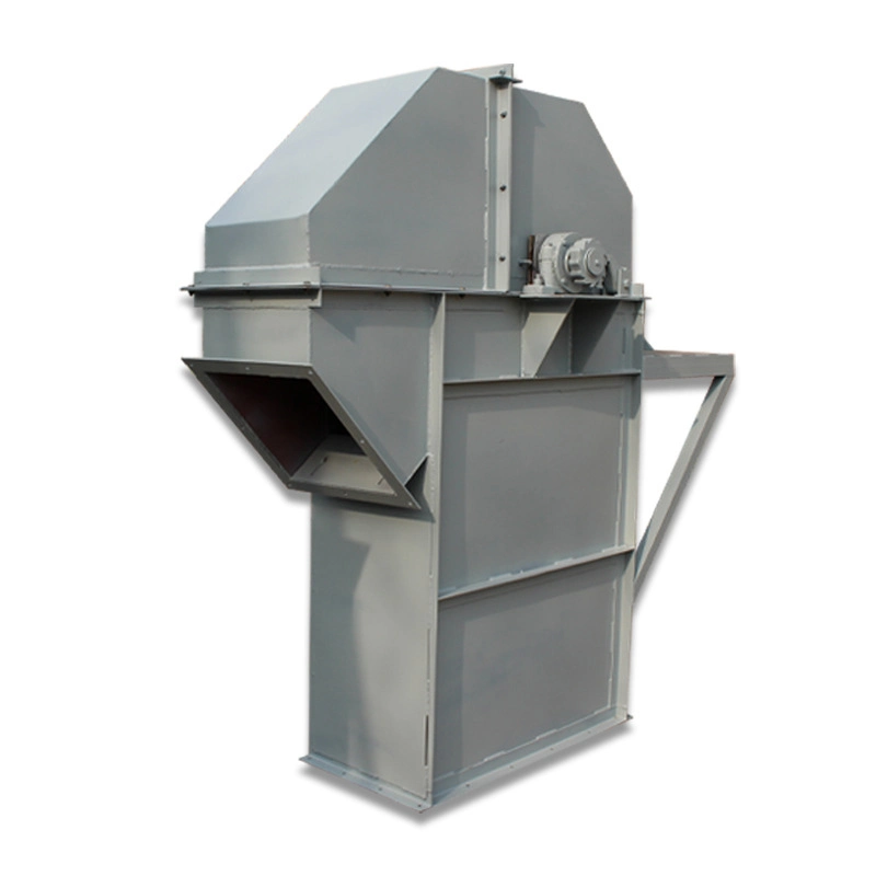 Elevador de cubos de acero inoxidable material de construcción material de transporte de grano Transporte de equipos de elevación
