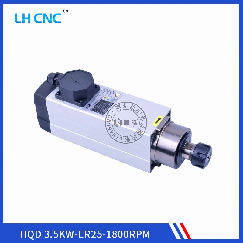 Hqd 3.5 Kw Air Cooling Spindle Motor for CNC Lathe Milling Engraving Cooled Spindle