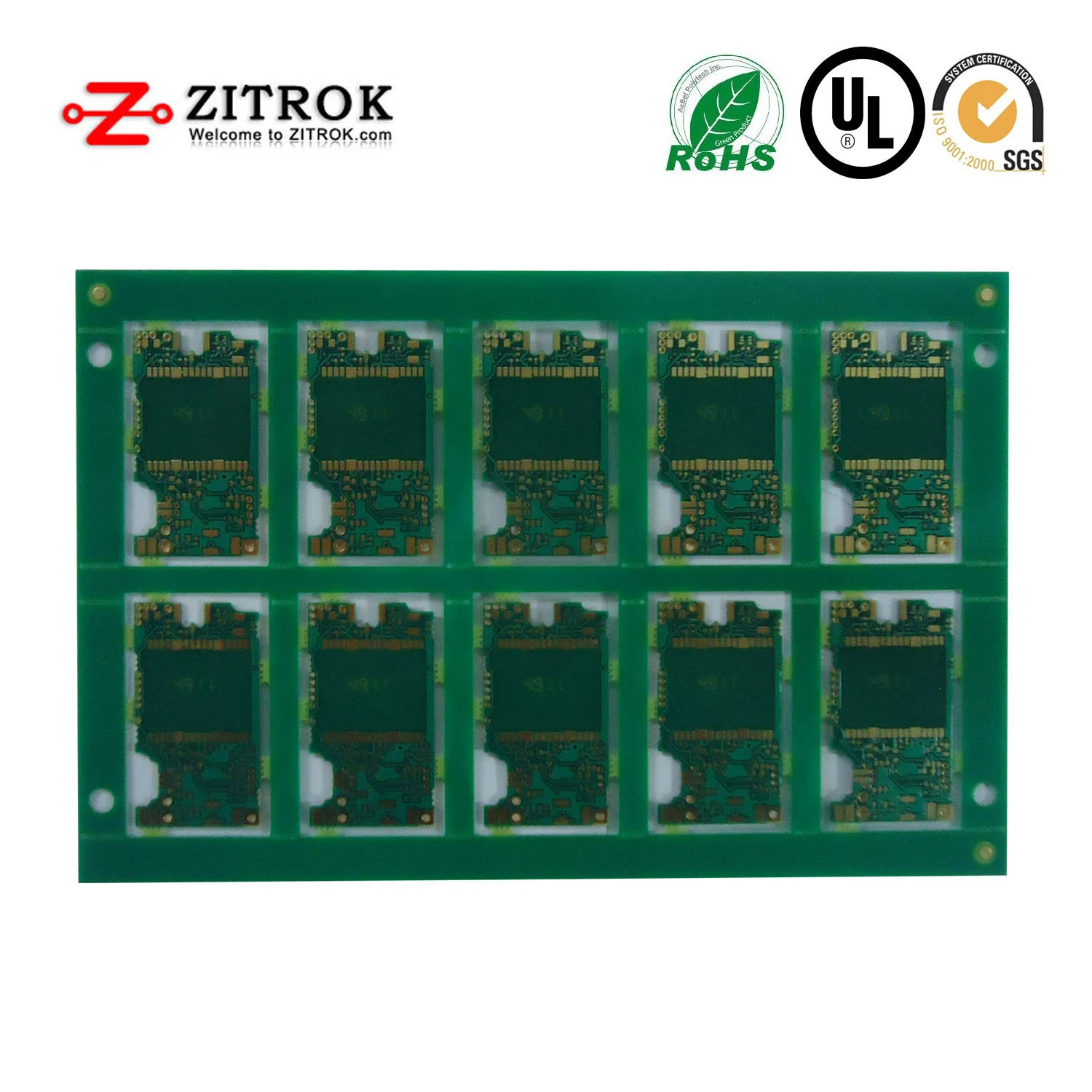 Customized High Frequency PCB Circuit Board Fr4+Rogers PCB Combined Design Production