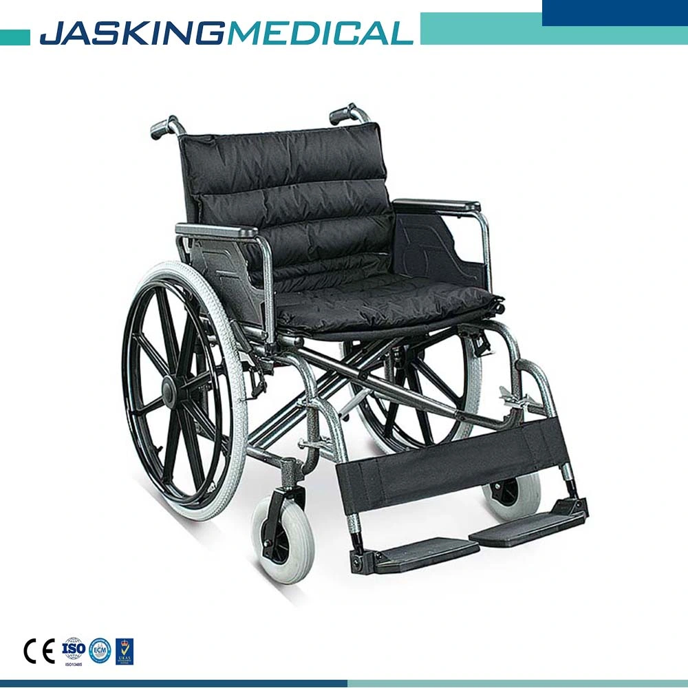 Comfortable Powder Coating Steel Wheelchair