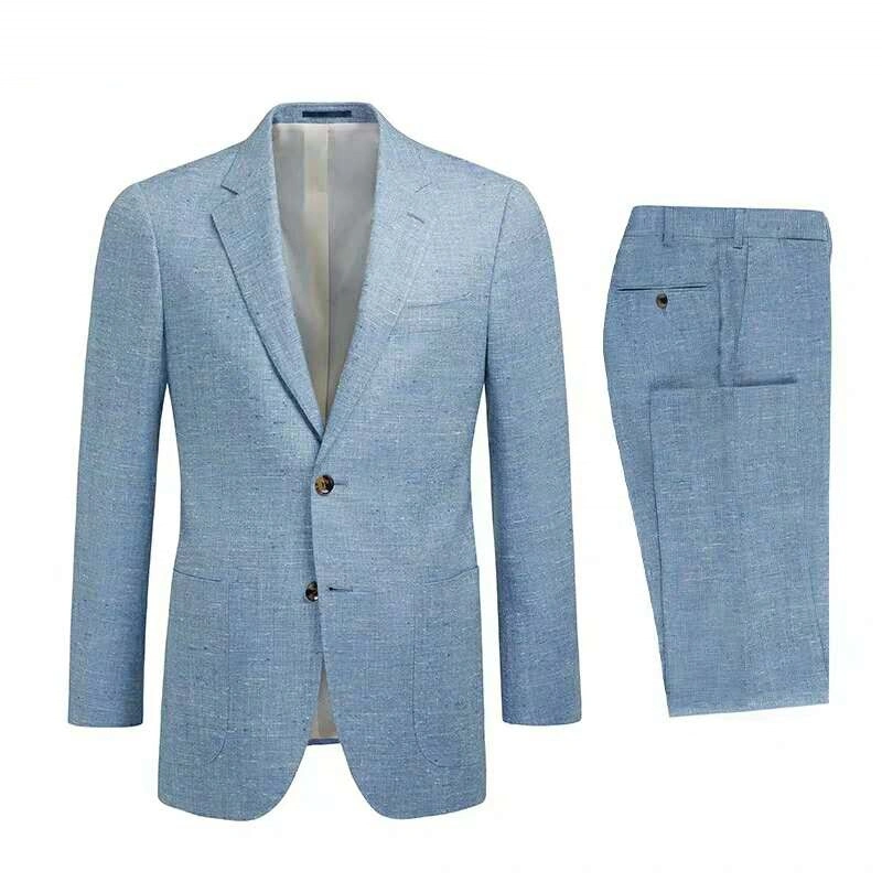 Custom Apparel Jacket Bespoke Tailor Tuxedo Wedding Suit Blazer Made-to-Measure Men Suit