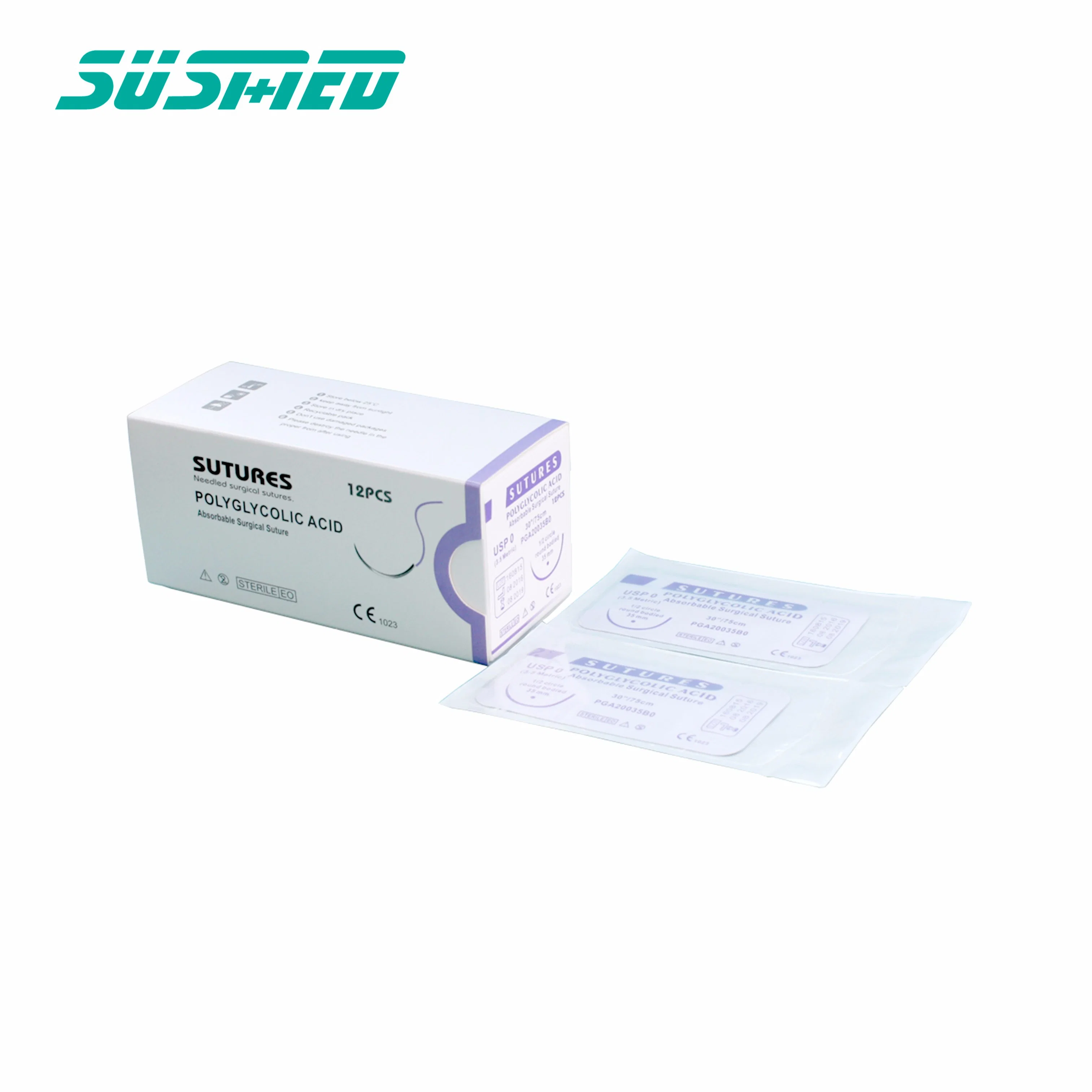 Cheap Medical Non-Absorbable sutures en nylon jetables