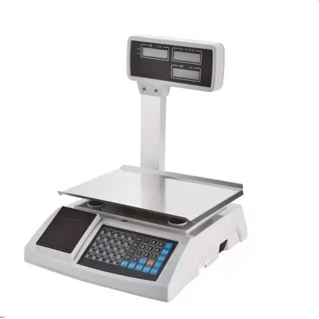 6kg 15kg 30kgelectronic Barcode Label Printing Scale