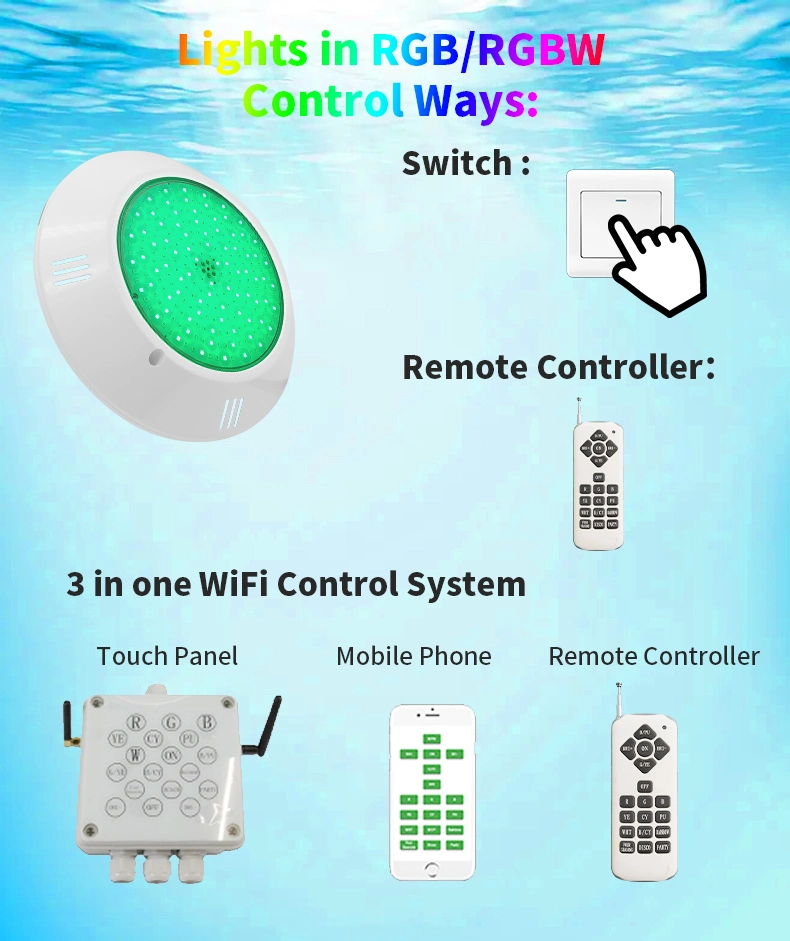 WiFi Control RGB Warm White LED for Astral Swimming Pool Lamp