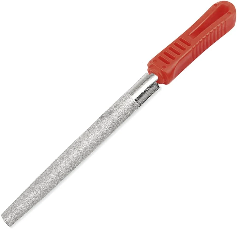 6 Inch Diamond Coated Half Round File Hand Tools for Grinding on Stone, Marble, Rock