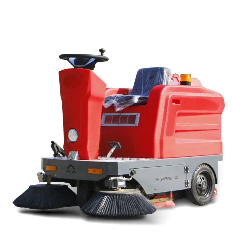 Road Street Clean Vehicle Ride-on Semi-Automatic Cleaner