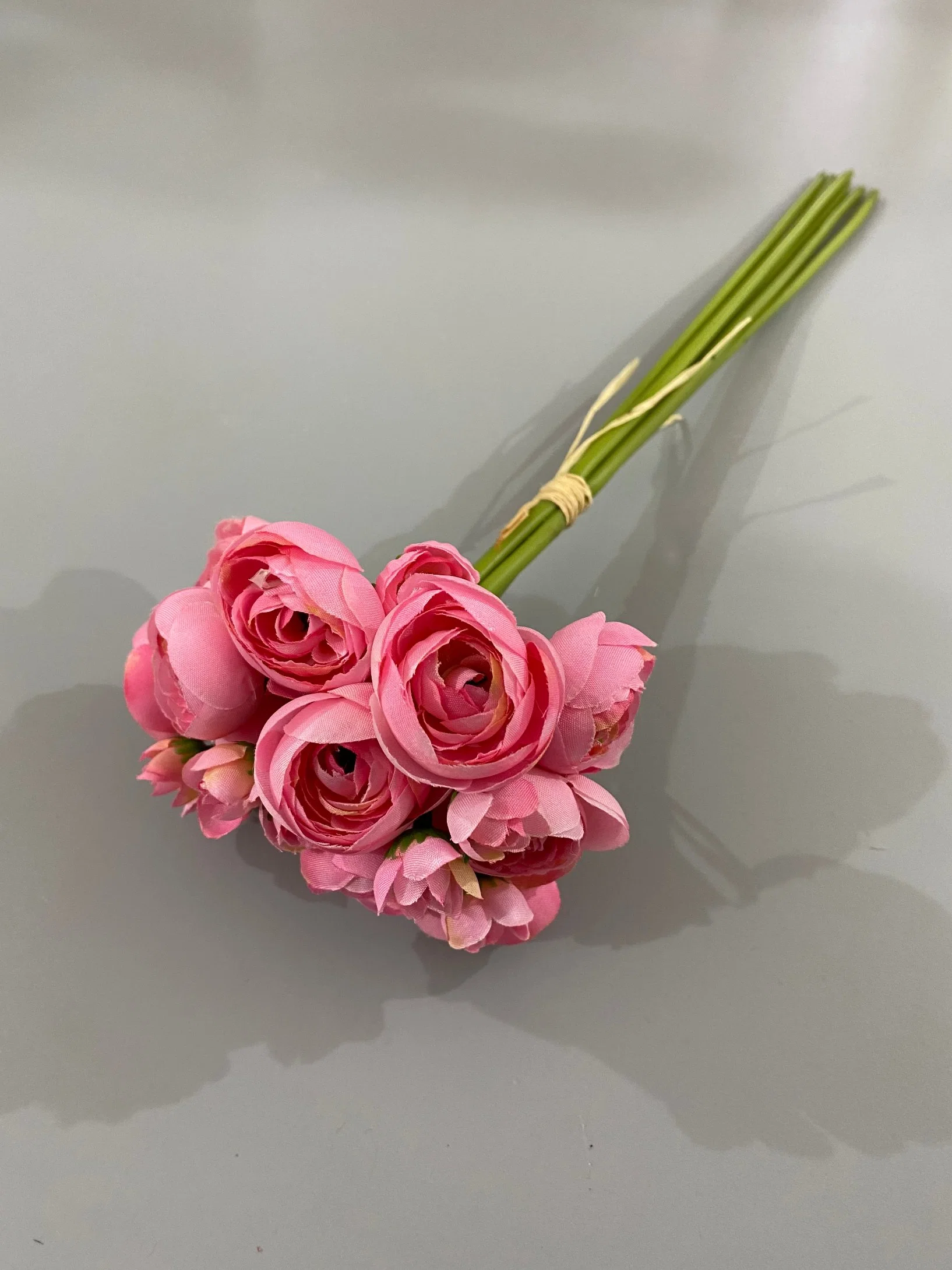 Wholesale/Supplier European Style Peony Silk Gypsophila Elegent Stem Artificial Peony Flowers Bouquet