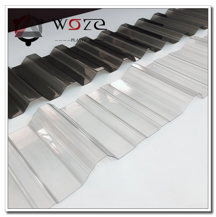 Variety of Roof Tile Types Polycarbonate Roofing Sheet Lighting Plastic Roofing Building Materials