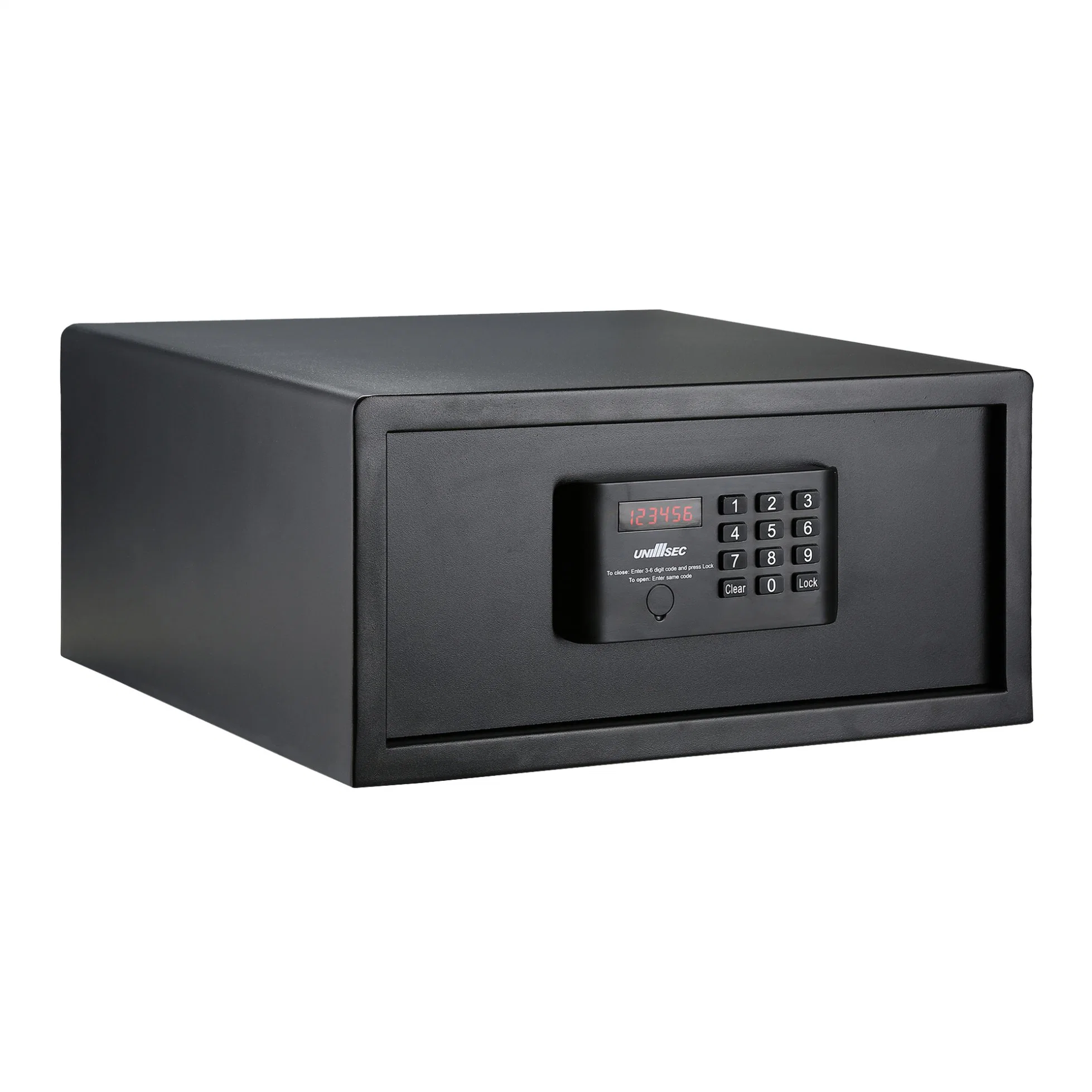 Hotel Room Security Safe Box Alarm Function Digital Safe with Power Supply Memory (USS-2042EYF)