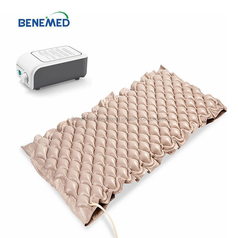 PVC Material Air Inflation Bubble Mattress Anti Decubitus