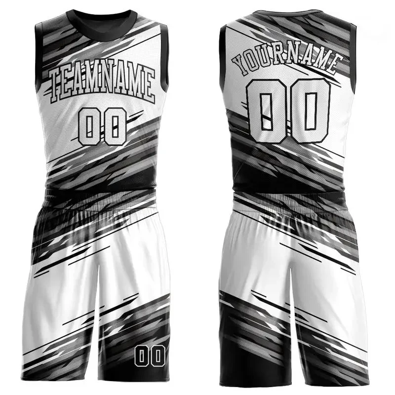 Fashion Sleeveless College School Sports Team Training Vintage Basketball Clothes for Youth