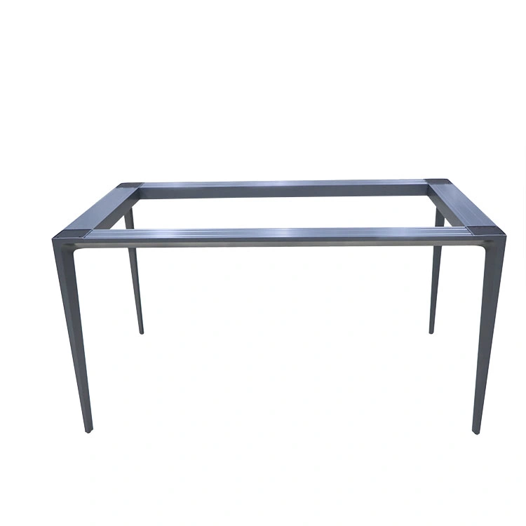 Winstar High Grade Aluminum Grey Dinner Table Frame