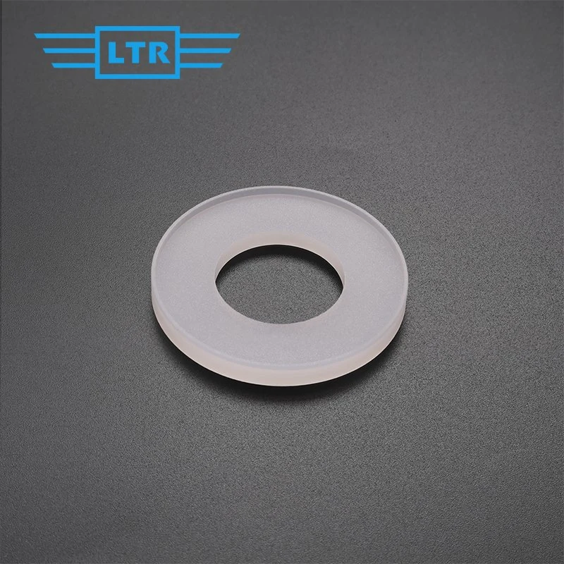 Custom Food Grade Medical Grade Transparent Clear Flat Oring Rubber Gasket Silicone Seal Ring of Different Sizes